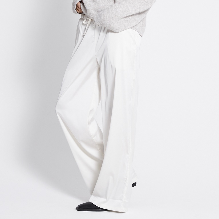 Satin pants "Ashley" Ivory